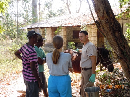 Dr. Wiley in Haiti